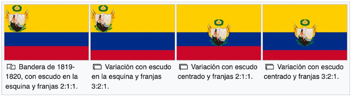 Bandiera Grande Colombia