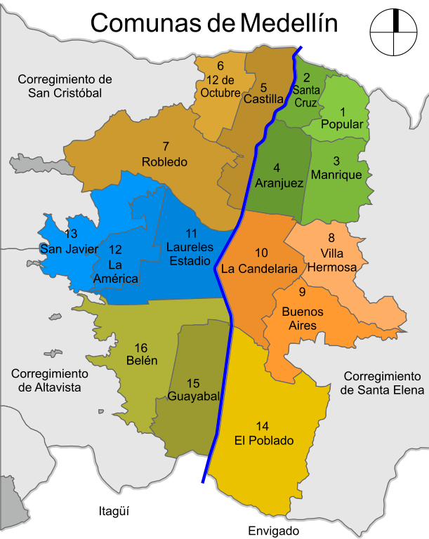 Comunas di Medellin