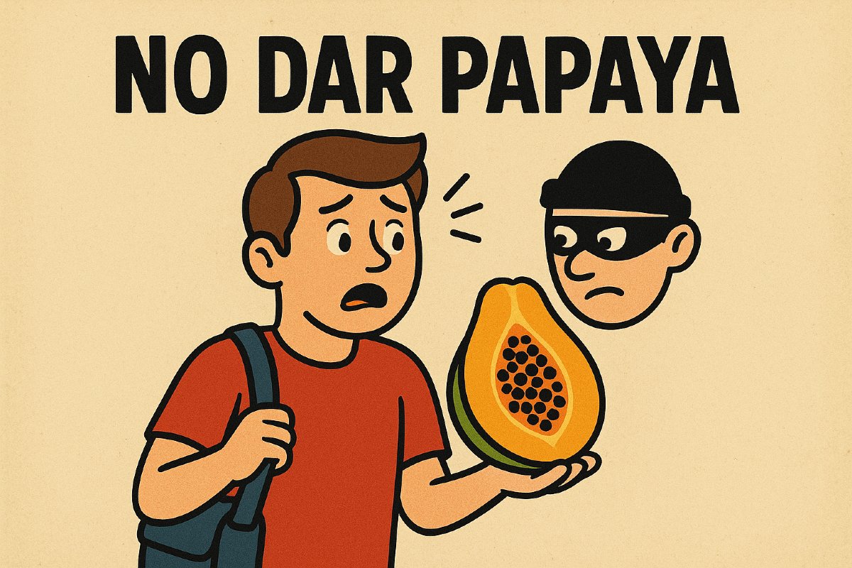 No dar papaya Colombia
