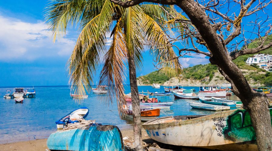 Taganga spiaggia